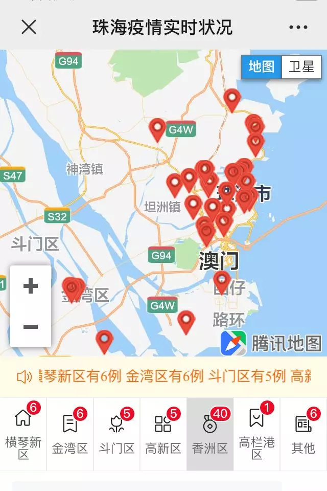 澳门与广东省疫情地图情况的最新分析